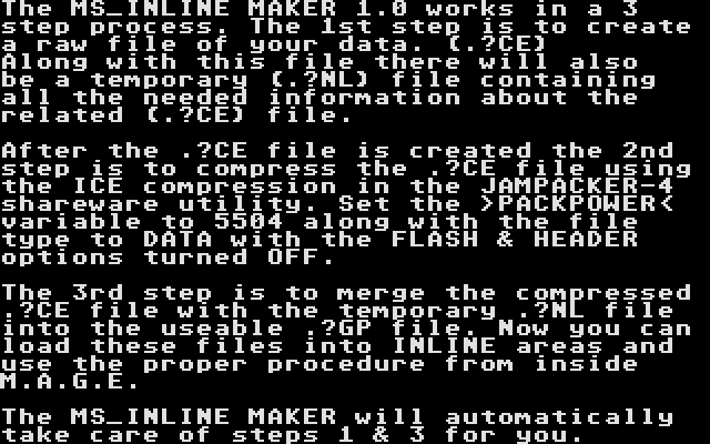 Majic Arcade Graphics Engine (MAGE) atari screenshot