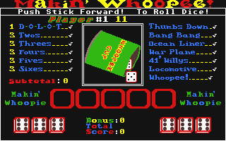 Makin' Whoopee! atari screenshot