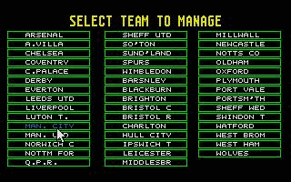 Manager (The) atari screenshot