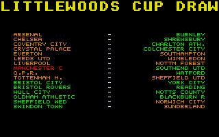 Manager (The) atari screenshot
