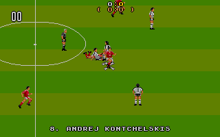 Manchester United Europe atari screenshot