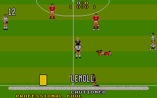 Manchester United Europe atari screenshot