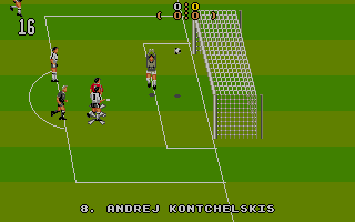 Manchester United Europe atari screenshot