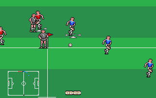 Manchester United atari screenshot