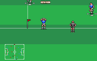 Manchester United atari screenshot
