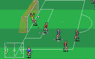 Manchester United atari screenshot