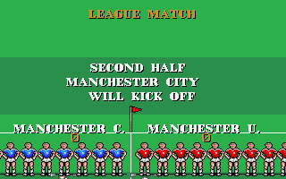 Manchester United atari screenshot
