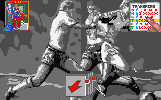 Manchester United atari screenshot