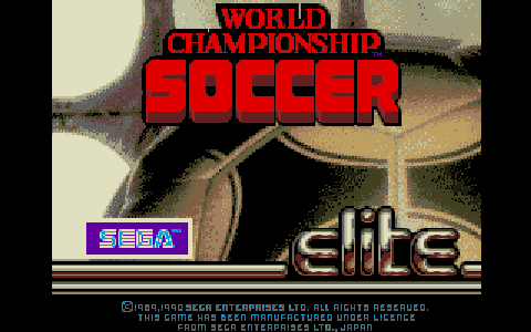 Manchester United / World Championship Soccer — screenshot 1