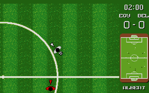 Manchester United / World Championship Soccer atari screenshot