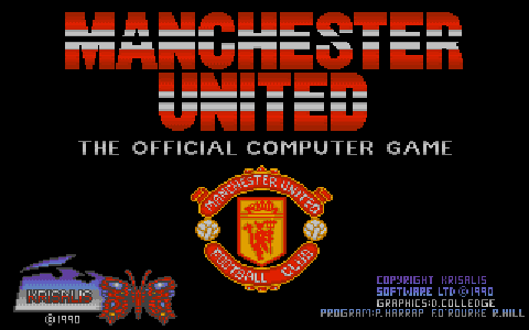 Manchester United / World Championship Soccer atari screenshot