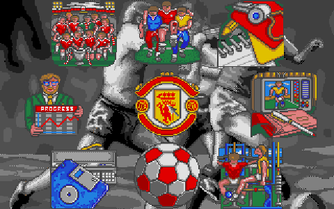 Manchester United / World Championship Soccer atari screenshot