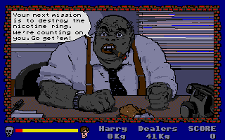 Manhattan Dealers atari screenshot