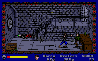 Manhattan Dealers atari screenshot