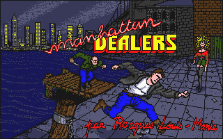 Manhattan Dealers atari screenshot