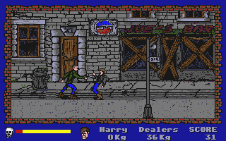 Manhattan Dealers atari screenshot