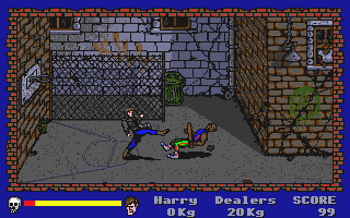 Manhattan Dealers atari screenshot