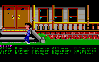 Maniac Mansion atari screenshot