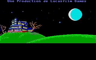 Maniac Mansion atari screenshot