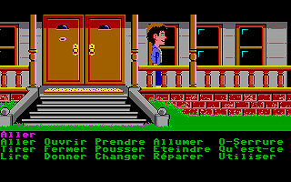 Maniac Mansion atari screenshot