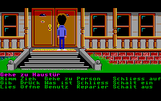 Maniac Mansion atari screenshot