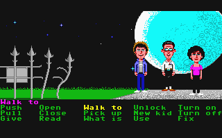 Maniac Mansion atari screenshot