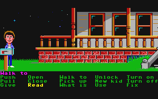 Maniac Mansion atari screenshot