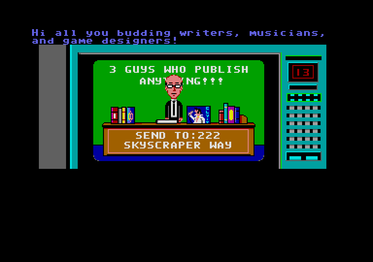 Maniac Mansion atari screenshot