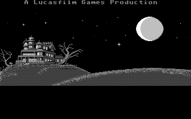 Maniac Mansion atari screenshot