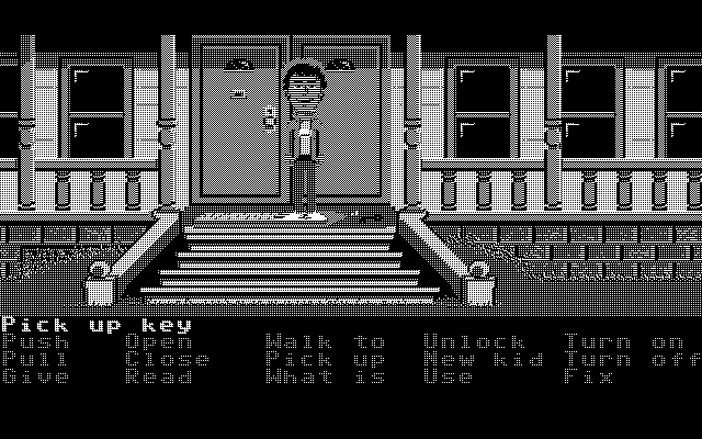 Maniac Mansion atari screenshot