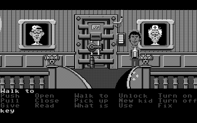 Maniac Mansion atari screenshot
