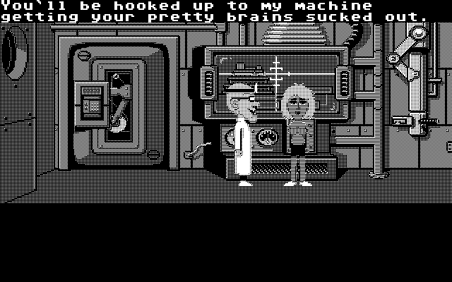Maniac Mansion atari screenshot