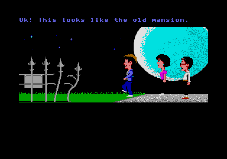 Maniac Mansion atari screenshot