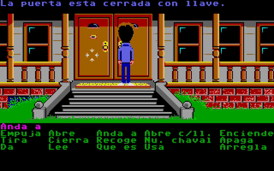 Maniac Mansion atari screenshot