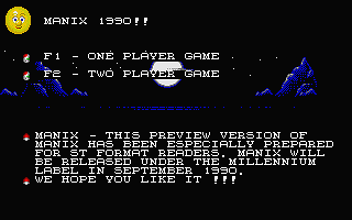 Manix — screenshot 1