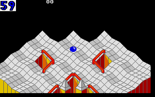 Marble Madness atari screenshot