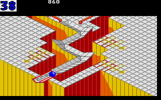 Marble Madness atari screenshot