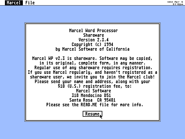 Marcel — screenshot 1
