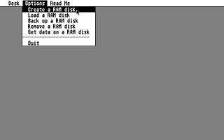 Mark Williams C atari screenshot