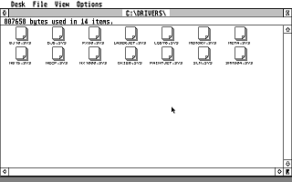 Mark Williams C atari screenshot