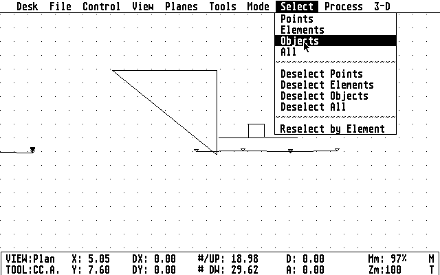Master CAD atari screenshot