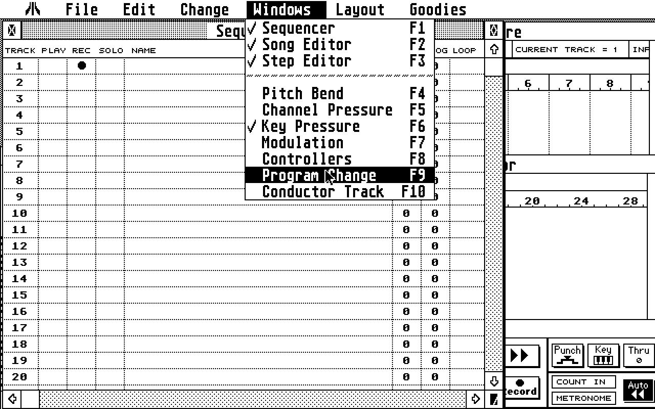 Master Tracks Pro atari screenshot