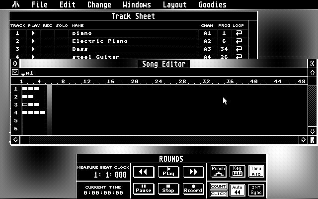 Master Tracks Pro atari screenshot