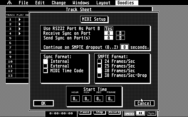 Master Tracks Pro atari screenshot