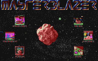 Masterblazer atari screenshot