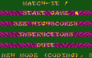 Match It! atari screenshot