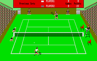 Match Point atari screenshot