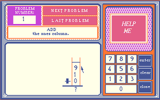 MathTalk Fractions atari screenshot