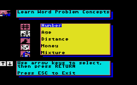 Math Word Problems atari screenshot