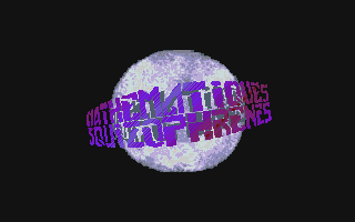 Mathematiques Squizophrenes atari screenshot